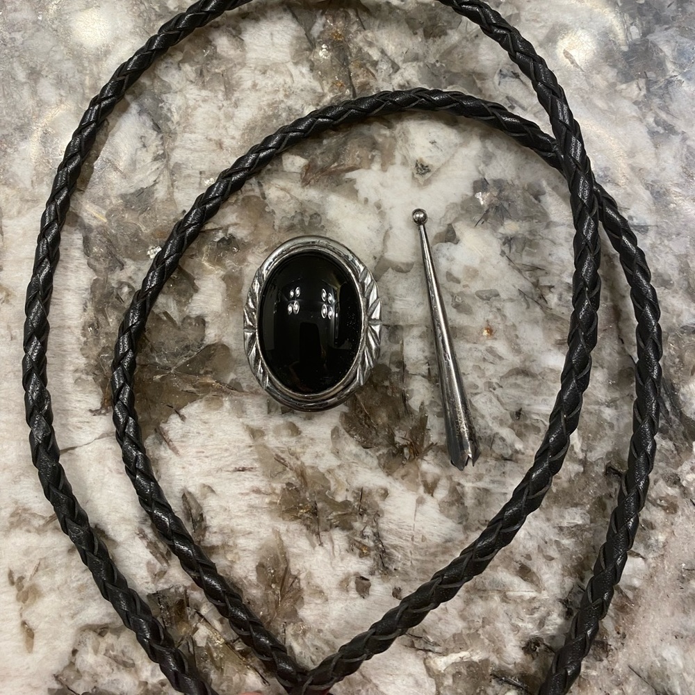 Antique (early 1900’s) onyx bolo